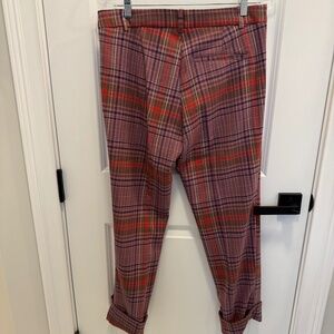 Plaid Free People pants
